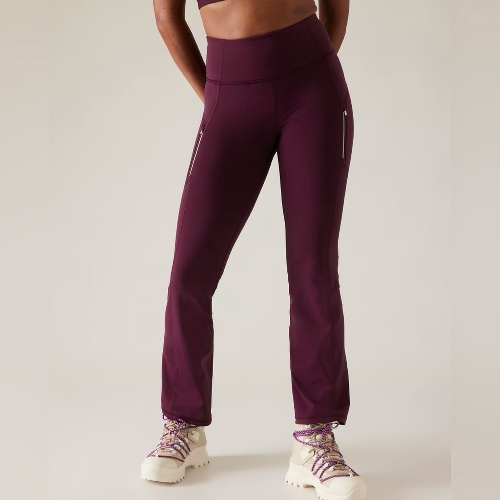 Tall Winter Warm High Rise Bootcut Pants